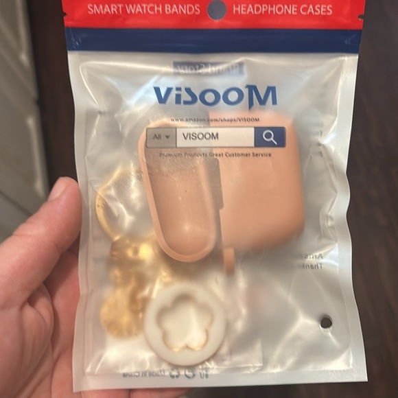 VISOOM AIR PODS 3RD GENERATION CHARGING CASE COVER WITH ACCESSORY - Picture 7 of 12